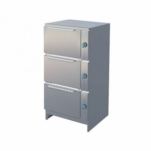 Шкаф жарочный ШЖ-ЗЭ Алента (780х780х1550 мм, 12кВт, 380В)