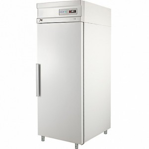Шкаф холодильный фармацевтический V=700л, ШХФ-0,7 (металл. двери) (697х895х2028мм, 4 полки, замок, подсветка) 