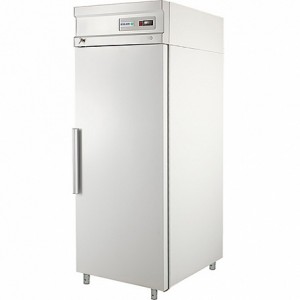 Шкаф холодильный фармацевтический V=500л, ШХФ-0,5 (металл. двери) (697х665х2028мм, 4 полки, замок, подсветка) 