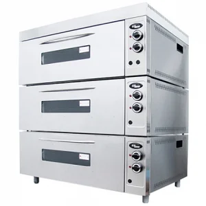 Шкаф жарочный электрический ШжЭ/3 (3 секции разборные с пароувлажнением, 1230х930х1260 мм, 16,5кВт, 220В) (нерж.)