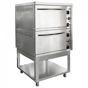Шкаф жарочный 2-х секционный ШЭЖП-2, корпус нерж., 840х840(895)х1500(1520)мм