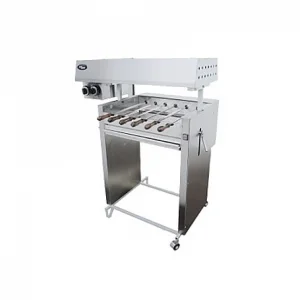 Шашлычница газовая Ф2ШУГ (на 6 шампуров) (900х600х1190мм, 220В, 7кВт, масса 58кг)