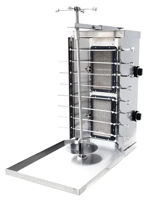 Шаурма-шашлычница газовая Ф2ШмГ (с мотором) (515х800х970мм, 7,2 кВт, масса 13кг)