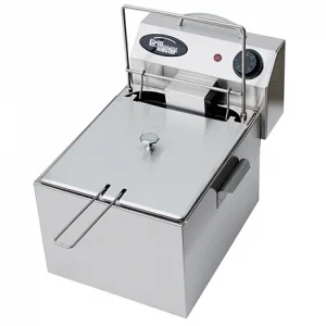 Фритюрница электрическая Ф1ФрЭ (1 гастроёмкость на 9 л.) (275х430х335мм, 220В, 1,5кВт, масса 6,5кг)