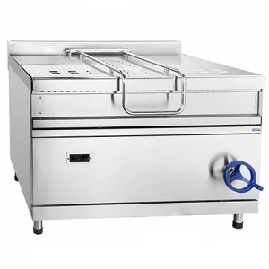 Сковорода газовая ГСК-90-0,67-12, (1202х1050х940мм,120л, нерж.,цельнотянутая чаша,площ-0,67 м2,опрокид, 900 серия)