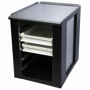 Подставка под пресс для пиццы (нерж.)  арт. 22215 (460х650х810мм, 4 направл. под противни GN 1/1)