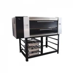 Печь универсальная газовая УГП/1 (на 6 пицц) (с дополнит.горелкой, под-металл) (1940х1250х730мм, 42кВт, масса 612кг)