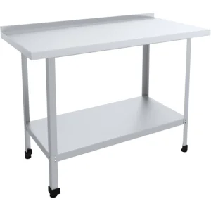 Стол разделочный СТАНДАРТ ЦК с бортом СРОб-9/7СЦК 900х700 мм полка-решетка