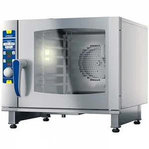 Пароконвектомат АПК-6-2/3 РУБИКОН (640(740)х660(725)х600 мм, инжекторный, 6 г/ё GN2/3, 6,5кВт, 380В)