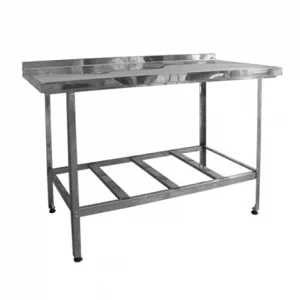 Стол разделочный ЭКОНОМ НК с бортом СРОб-8/7ЭНК 800х700 мм полка-решетка