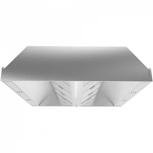 Зонт приточно-вытяжной островной ЗПВ-О20/16 2000х1600х400мм (жироуловитель)