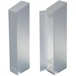 Шкаф для одежды ШО-01 (300х500х2000 мм, 1 секция, нержав.)