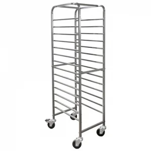 Тележка-шпилька для гастроемкостей ТШ-11 нержав. (373х565х1560мм, 14 уровней для GN 1/1)