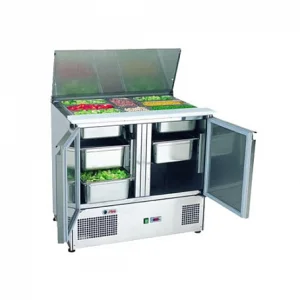 Салат-бар SAGI S 900 (900х700х870 мм, +2+10С, вентил, без гастроемк, нержав.)