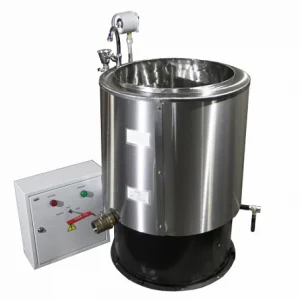 Котел электрический пищеварочный круглый стац. КПЭ-100 нерж. (900х625х625мм,100 л, 380В, 12 кВт)