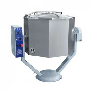 Котел пищеварочный ручное опрокидывание, нижний привод миксера,цельнотянутый (160л,100 С, паровая рубашка) КПЭМ-160-ОМР