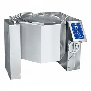 Котел пищеварочный опрокидывающийся КПЭМ-160 О без миксера (160 л, 120°С, пар.рубашка, програм.управл.)