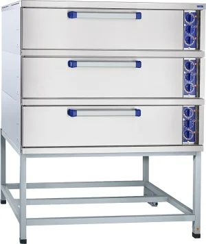Шкаф пекарский ЭШ-3к (лицо нерж.) 1300х1080х1650 мм, 15,6кВт (в 1 камере 24 хлеб.формы №7)