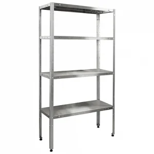 Стеллаж СТАНДАРТ СКН-8/5С4С 800х500х1850(1870) мм полностью из нерж. стали