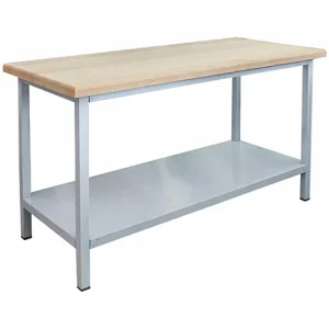 Стол кондитерский  900х700х875(895) мм. (столешница дерево - бук, каркас окрашенный)