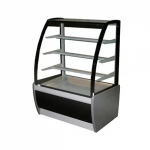 Витрина среднетемпературная кондит. ВХСв-0,9д Carboma Техно (эспозиц.площадь: 500х860мм +3 полки (860х300мм), +6..+12С, 920х650х1300мм)темн-серый