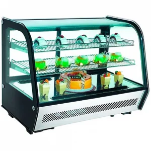 Витрина среднетемпературная COOLEQ CW-160 (0...+12С, 874x568x686мм, V=160л)