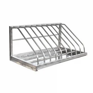 Полка для кухонных досок ПКНД-9 нерж. (600х350х280 мм)