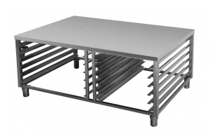 Подставка под хлебопекарную печь (нерж., 1230х930х525 мм)