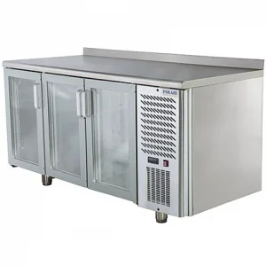 Стол среднетемпературный V=400л, ПОЛАИР TD3-G Grande (+1...+10С, 1630х605х850/910мм, 3 двери)