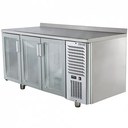 Стол среднетемпературный V=400л, ПОЛАИР TD3-G Grande (+1...+10С, 1630х605х850/910мм, 3 двери)