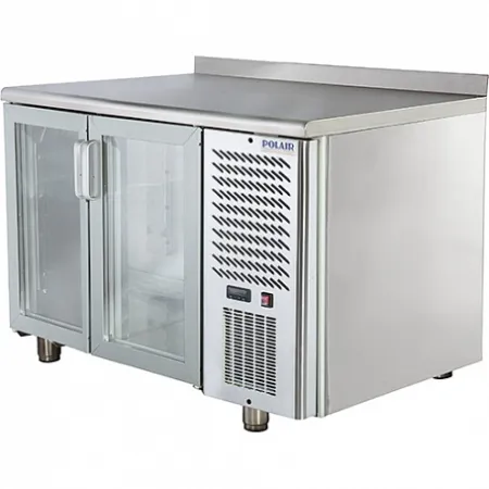 Стол среднетемпературный V=270л, ПОЛАИР TD2-G Grande (+1...+10С, 1200х605х850/910мм, 2 двери)