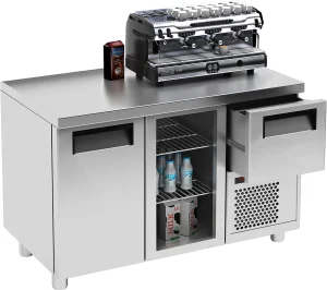 Стол холодильный для кофемашин Carboma T57 M3-1-G 0430-19 (BAR-360С) без борта