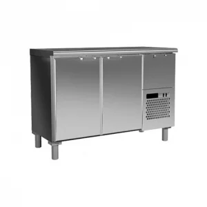 Стол среднетемпературный V=250л, BAR-250 Carboma (0...+7С, 1260х570х760 мм, 2 двери) 