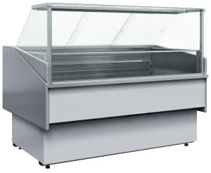 Витрина низкотемпературная ВХСн-1,5 Carboma CG110  (до -18, 1460x1110x1200мм) БЕЗ БОКОВИН