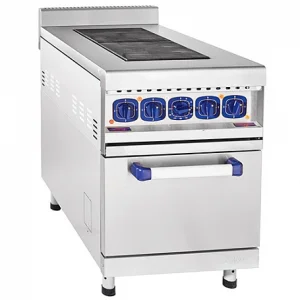 Плита электрическая 2-х конфорочная с жарочным шкафом ЭП-2ЖШ (лицо нерж) (550x850(895)x860мм, 8,8кВт,220/380В)