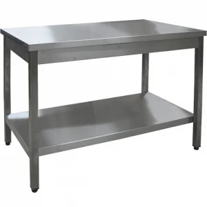 Стол разделочный ПРОФИ НТ СРО-12/6ПНТ 1200х600 мм, полка сплош. нерж.