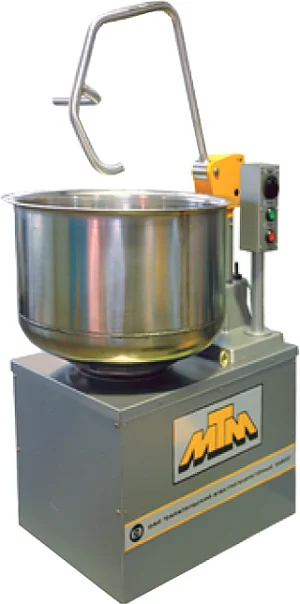 Машина тестомесильная МТМ-65 МНА с дежой 1,1 кВт (750х570х1165мм, 380В)