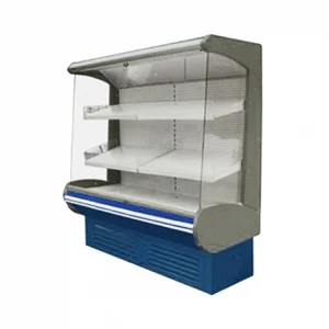 Витрина пристенная холод.ВВУП1-0,75ТУ/Фортуна-1,0/фр (+1..+10, 1037х880х2080мм)динам. охл., цв.синий