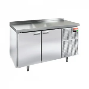 Стол низкотемпературный V=350л, HICOLD GN 11/BT (-10…-18С, 1390х700х850мм, 2 двери, нерж.)