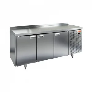 Стол низкотемпературный V=505л, HICOLD GN 111/BT (-10...-18С, 1835х700х850мм, 3 двери, нерж.)