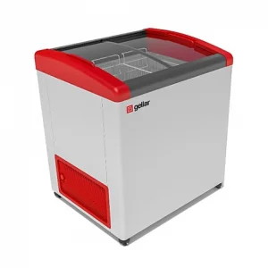 Ларь морозильный V=251л, GELLAR  FG 250 E, -12..-25С, 810х650х850, накл.гн.стекло (3 корзины) 