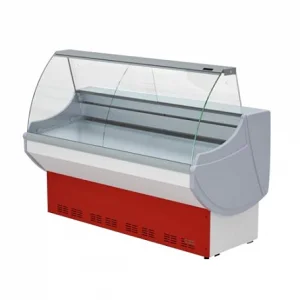 Витрина среднетемпературная ВСУП1-0,32ТУ/Н-1,0 (-6…+6, 1000х773х1190мм.) статич. охл., цв.красный