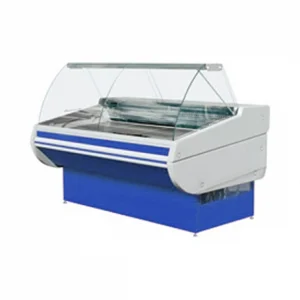 Витрина вентилируемая ВСУП1-0,51ТУ/F1в-1,9  (-4...+2, 1910х1140х1220мм.) динамич. охл., цв.синий