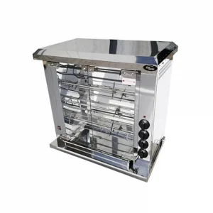 Гриль электрический шампурный Ф4У2Э / 211160 (задняя стенка стекло) (950х570х940 мм, 380В, 9,3 кВт, масса 82,5 кг)