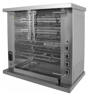 Гриль электрический шампурный Ф4У2Э (950х570х940 мм, 380В, 9,3 кВт, масса 82,5 кг)