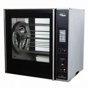 Гриль конвекционный (загрузка 40 кур, 8корз, 8шамп) Ф3кэл/1 /22137 (эл. панель, 2 ур с 