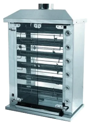 Гриль газовый шампурный Ф6У1Г (950x430х1290 мм, 220В, 21кВт, масса 112кг)