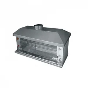 Гриль газовый шампурный Ф2Ш2Г (1280х570х765мм, 220В, 9кВт, масса 71кг)