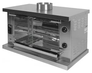 Гриль газовый шампурный Ф2У2Г (950х570х765 мм, 220В, 7кВт, масса 51кг)