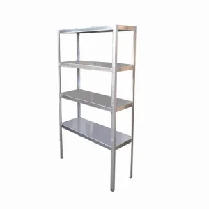 Стеллаж кухонный СТК-950/400 (950х400х1600), 4 полки-AISI430, стойки-оцинк. сталь